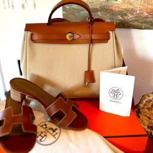 Hermes Herbag  Zip Retourne 31 Bag